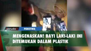 Warga Buton Digegerkan Penemuan Bayi Dalam Plastik dalam Kondisi Hidup