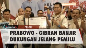 Relawan Pagar Nusantara Deklarasikan Dukungan Prabowo - Gibran