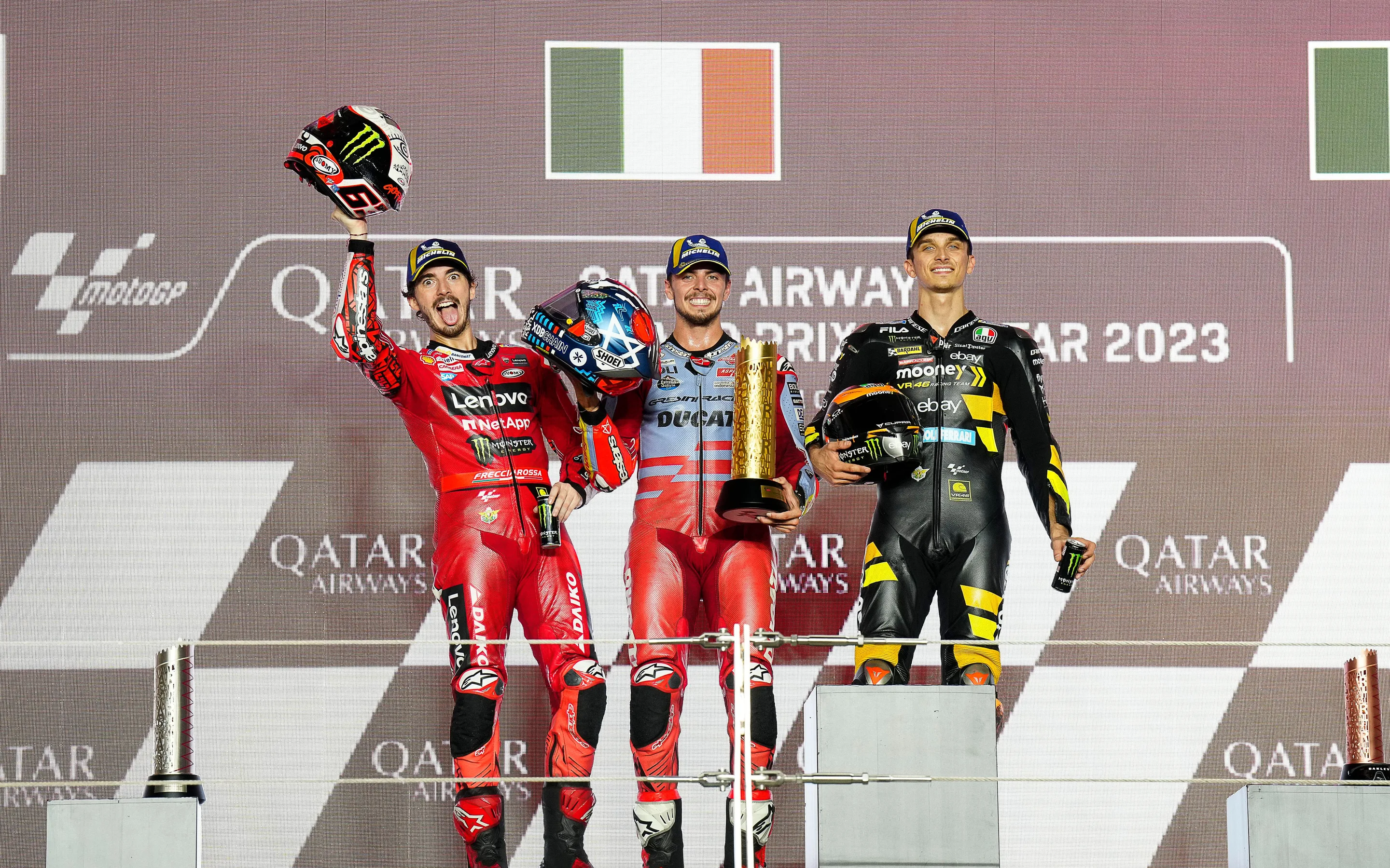 Fabio Di Giannantonio Kalahkan Francesco Bagnaia di MotoGP Qatar