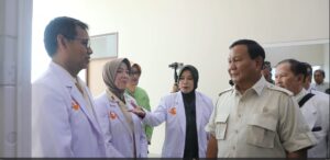 Menhan Prabowo Resmikan Rumah Sakit TK III Salak dr H Sadjiman