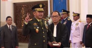 Presiden Jokowi Resmi Melantik Jenderal Maruli Simanjuntak jadi KSAD