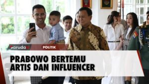 Momen Prabowo Makan Siang Bersama Raffi-Nagita hingga Cipung