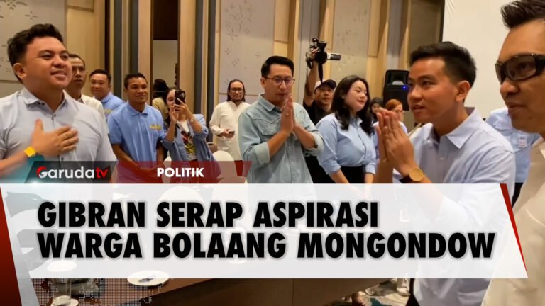 Momen Cawapres Gibran Berdialog dengan Tokoh Bolaang Mongondow, Sulut