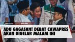 KPU Siap Gelar Debat Cawapres Malam Ini