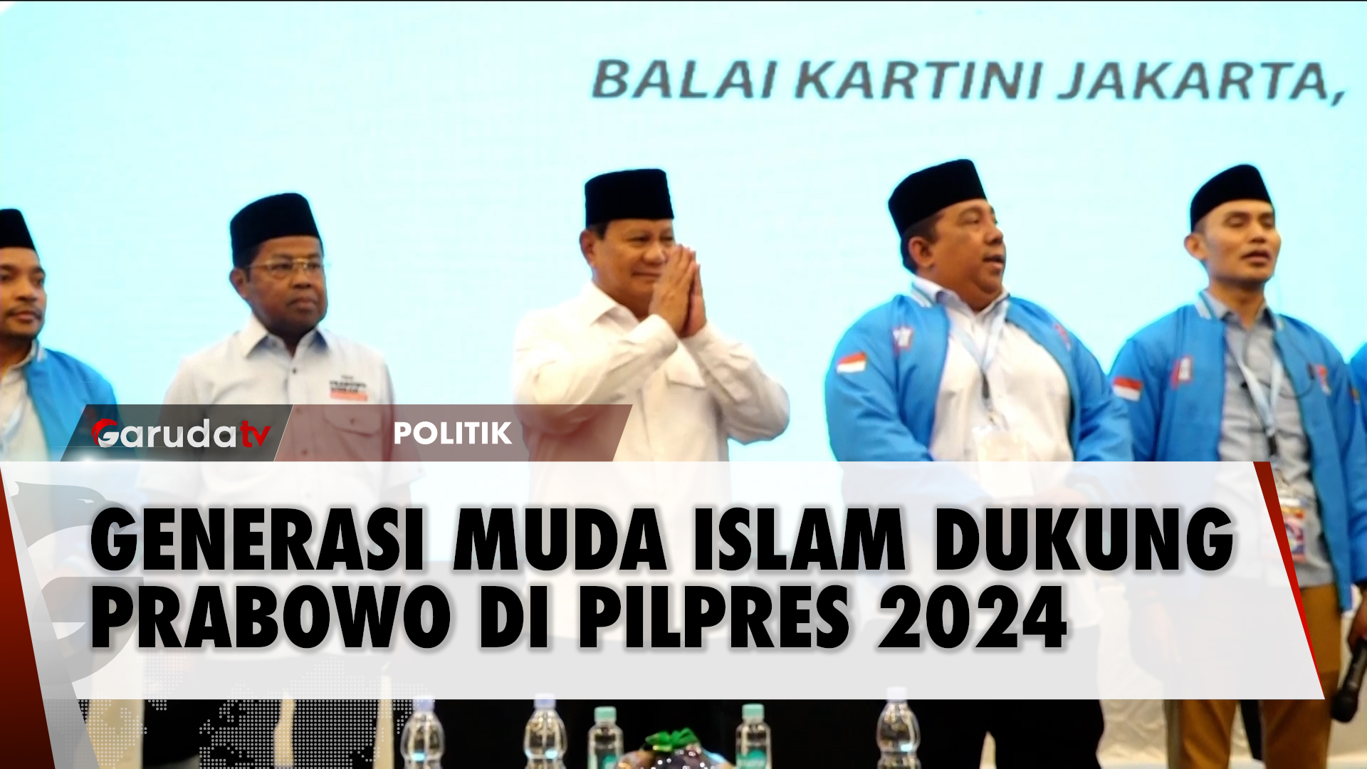 Relawan Generasi Muda Islam Deklarasi Dukungan untuk Prabowo - Gibran