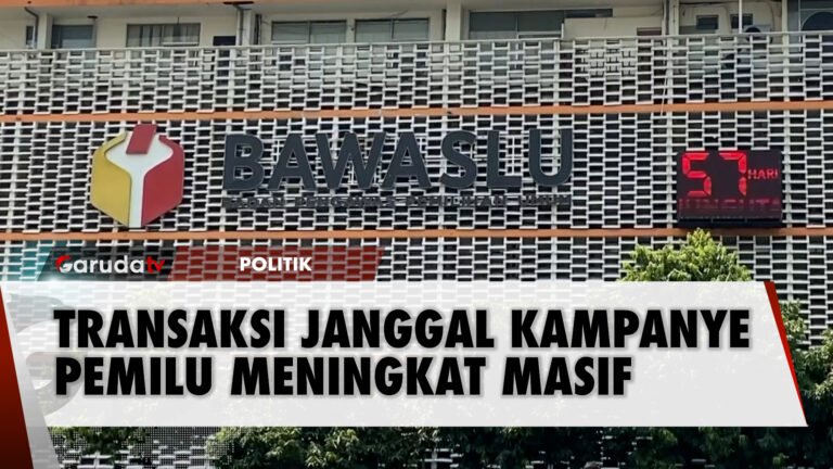 GAWAT! Ada Transaksi Mencurigakan di Masa Kampanye Pemilu 2024