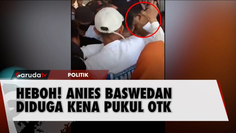 Anies Baswedan Diduga Dipukul saat Kampanye, Timnas AMIN Perketat Pengamanan