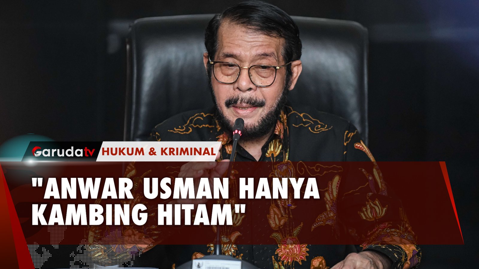 Anwar Usman Disebut jadi Korban 'Kambing Hitam' Putusan MKMK