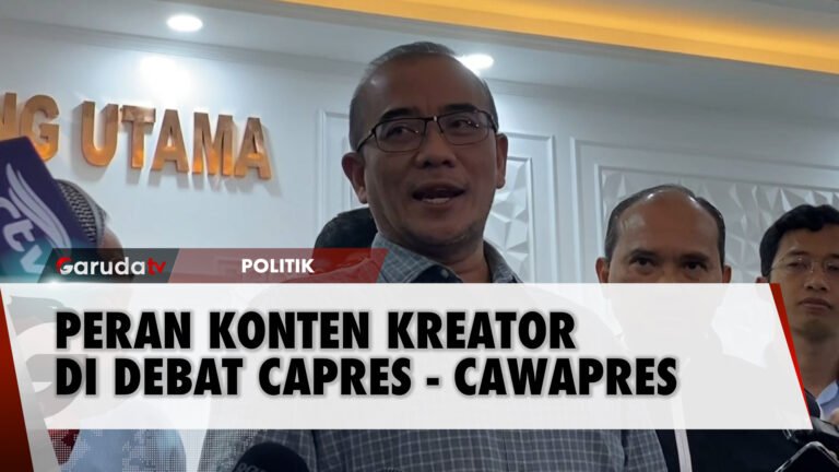 Gaet Gen Z, KPU Izinkan Konten Kreator Jadi Moderator Debat Capres-Cawapres