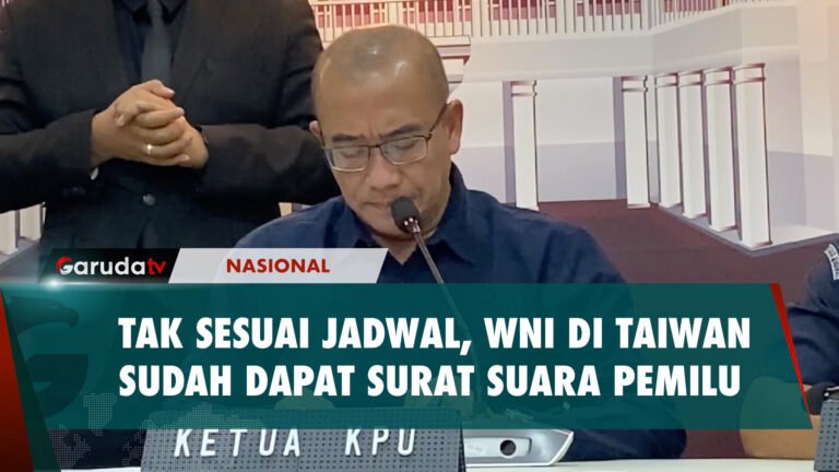 Soal WNI di Taipei Terima Surat Suara Lebih Dulu, KPU Buka Suara..