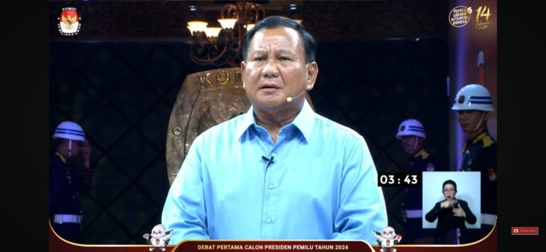Penegak Hukum dan HAM, Prabowo Subianto: Sejak Muda Saya Bersumpah Bela Pancasila dan UUD 45