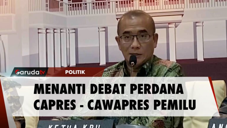 Format Debat Capres Perdana Ditetapkan KPU Hari Ini!