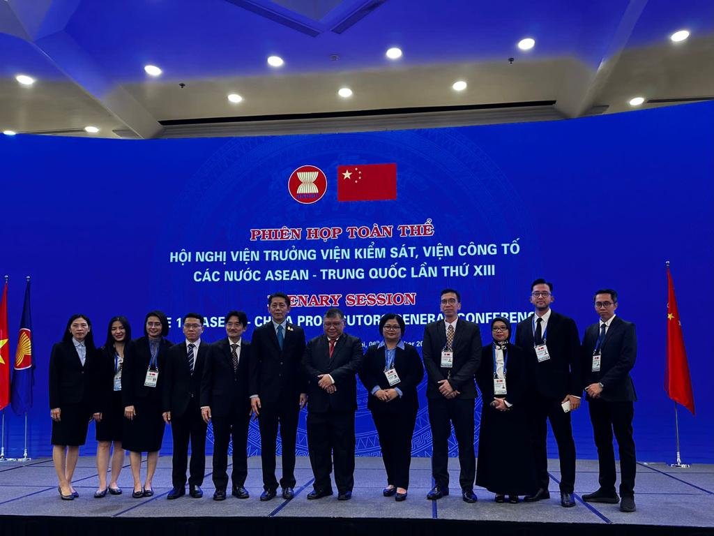 Penandatanganan Bersama Jaksa Agung ASEAN-Tiongkok di Hanoi, Vietnam