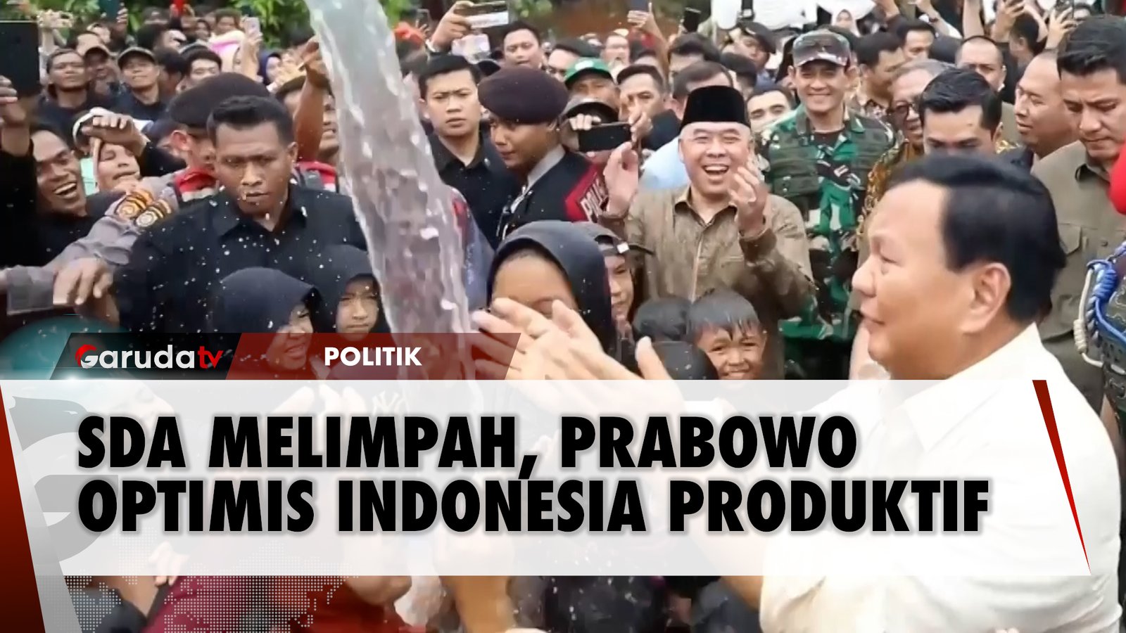 Miliki Sumber Daya Melimpah, Prabowo Optimis Indonesia Jadi Negara Produktif