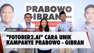 Pasangan Capres - Cawapres Prabowo - Gibran Manfaatkan AI dalam Kampanye