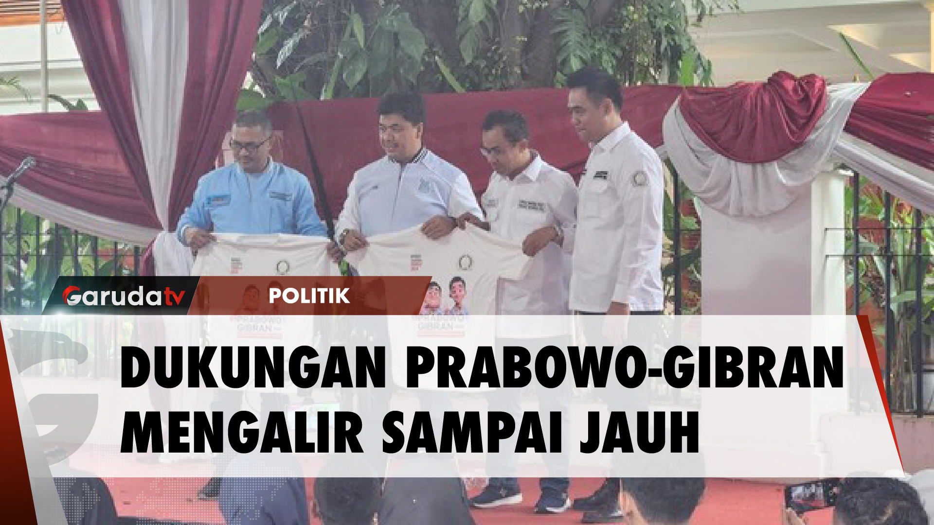 Relawan Barisan Persatuan Indonesia Deklarasikan Dukungan untuk Prabowo Gibran