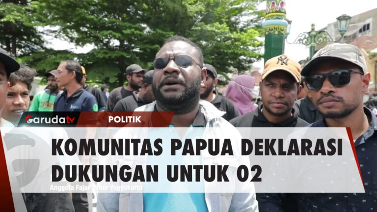 Komunitas Papua di Jogja Siap Dukung Penuh Prabowo - Gibran