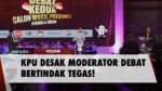 KPU Minta Medorator Tegas Jika ada Cawapres yang Menyela Debat