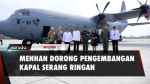 "Inspeksi Modernisasi Kapal PT PAL, Menhan Harap Indonesia Mampu Produksi Kapal Serang Ringan "