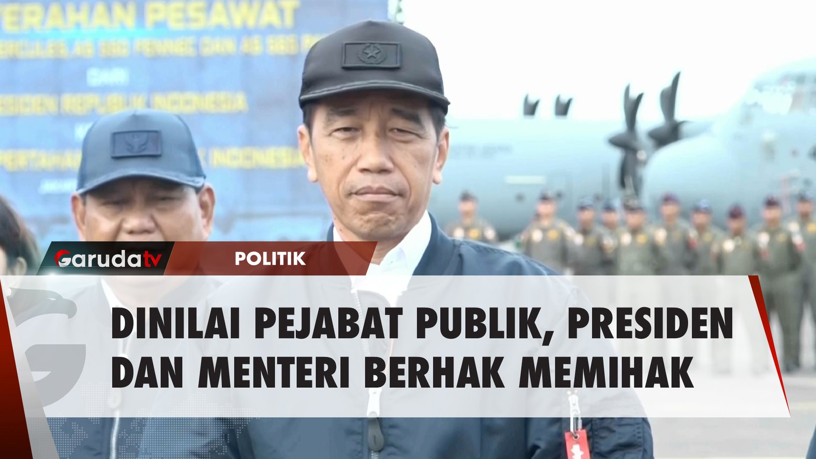 Presiden Jokowi Tegaskan Presiden dan Menteri Boleh Kampanye dan Memihak