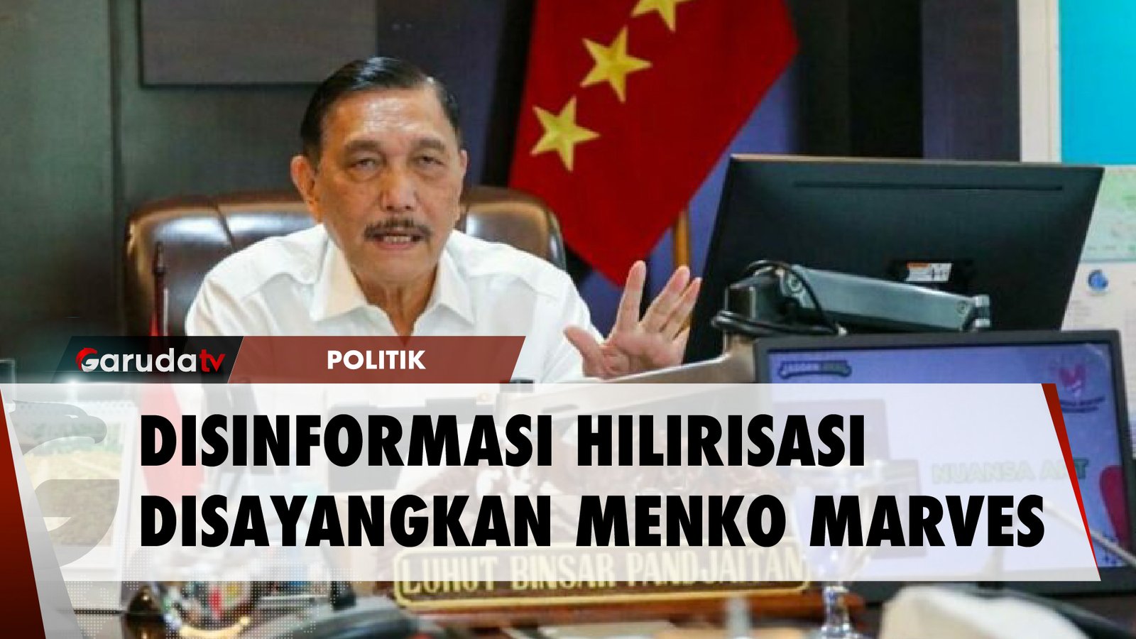 Luhut Sayangkan Banyaknya Disinformasi Terkait Hilirisasi di Sosial Media