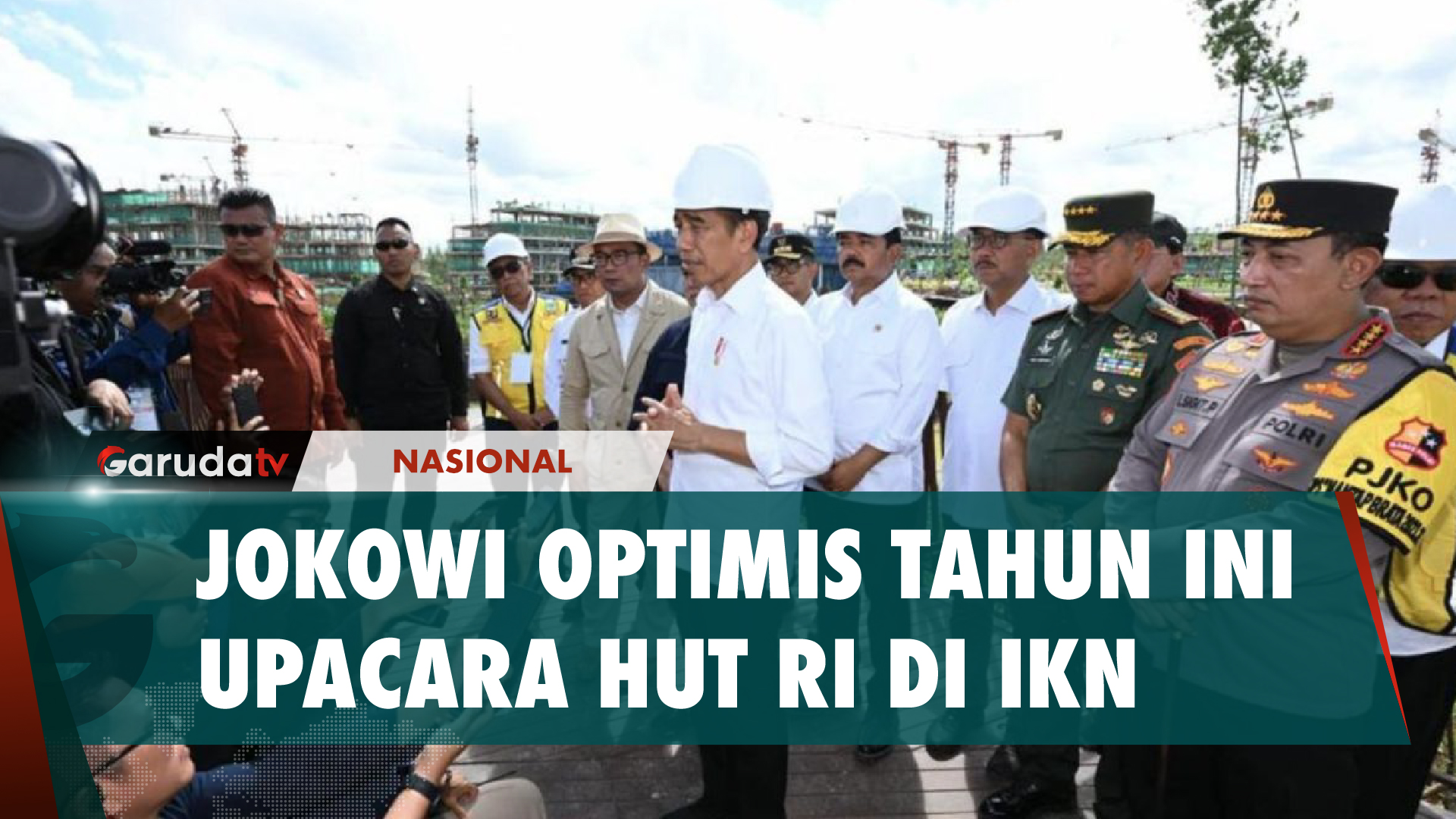 Presiden Jokowi Optimis HUT RI ke-79 Bisa Dilaksanakan di IKN