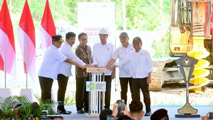 Presiden Jokowi Lakukan Groundbreaking Kantor Otorita IKN