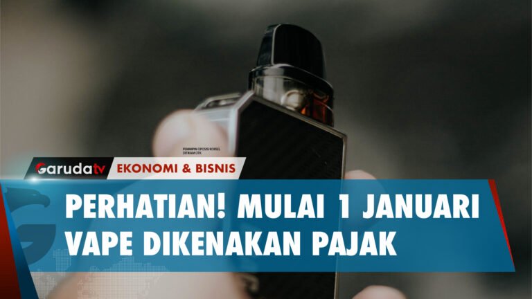 Mulai 1 Januari Rokok Elektrik Dikenai Pajak, Begini Penjelasannya.....