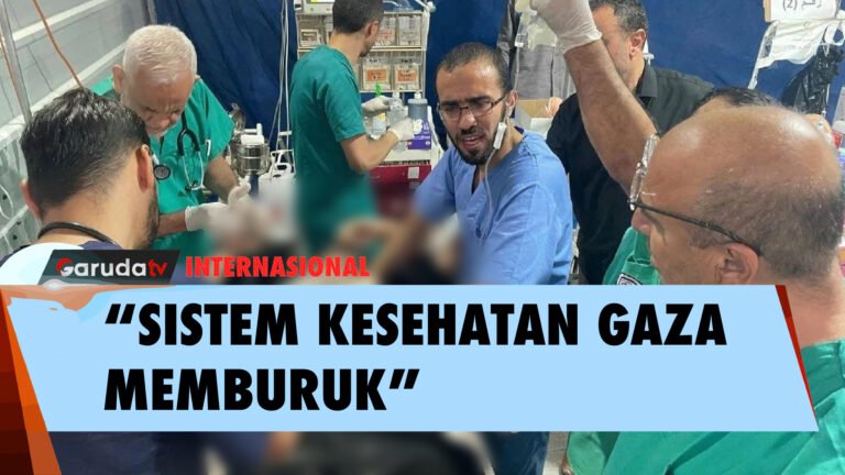 WHO Ungkap Situasi di Gaza Semakin Memprihatinkan