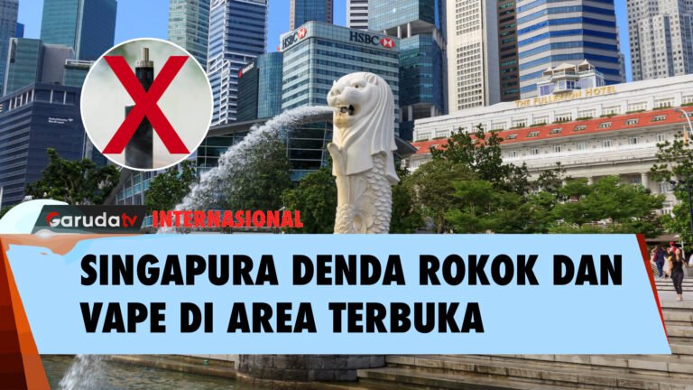 Singapura Beri Denda 2.000 Dollar pada Pengguna Vape dan Rokok