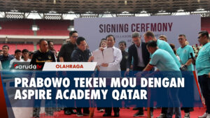 Keren! Akademi Sepak Bola Prabowo Kolaborasi dengan Aspire Academy Qatar