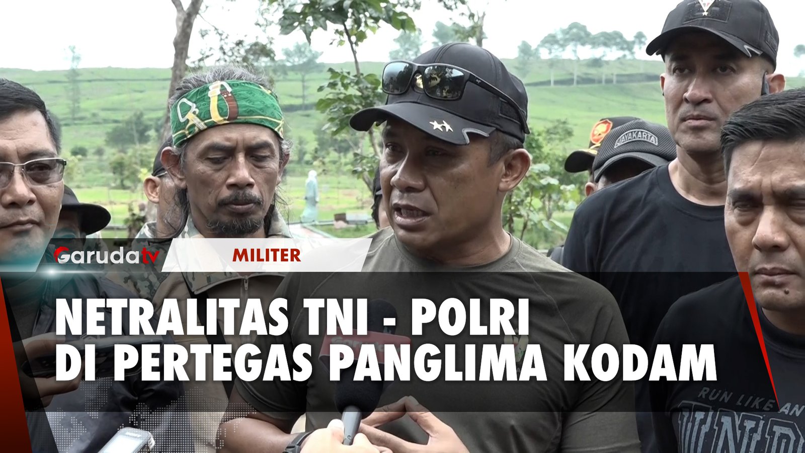 Panglima Kodam jendral Mohamad Hasan Tegaskan TNI - Polri Netral di Pemilu 2024