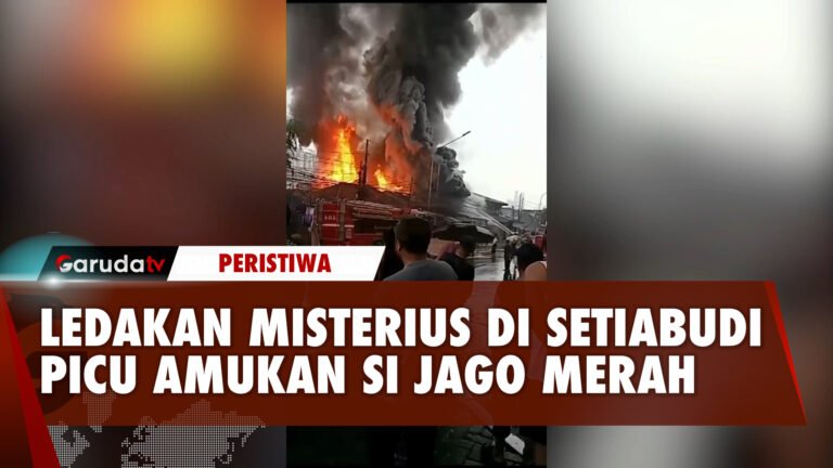 Si Jago Merah Ngamuk di Setiabudi Setelah Ledakan Misterius!