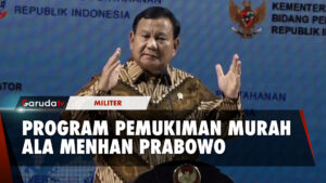 Menhan Prabowo Gagas Pembangunan Pemukimam Murah di Wilayah Rentan Banjir