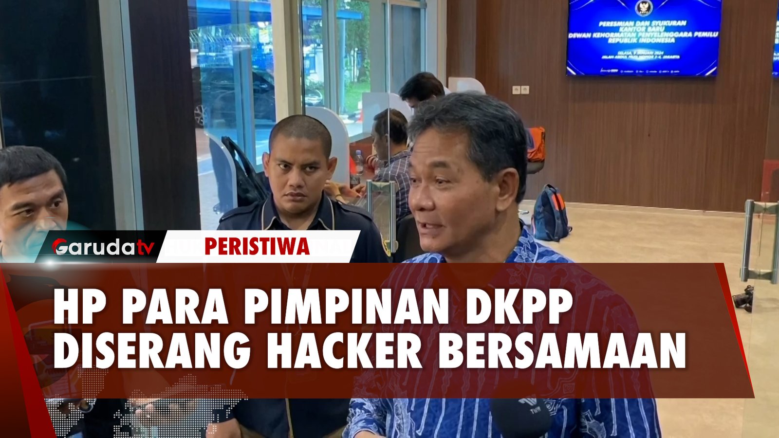 Tensi Politik Memanas! Ponsel 3 Pimpinan DKPP Dikuasai 'Hacker'
