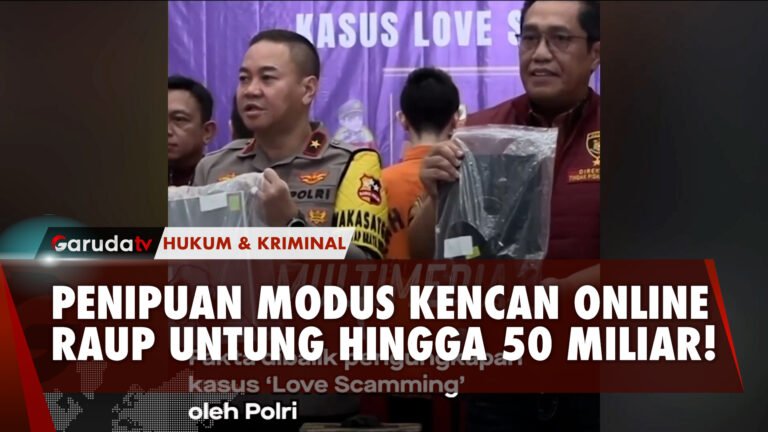 Bareskrim Polri Bongkar Sindikat Penipuan 'Love Scamming' Jaringan Internasional