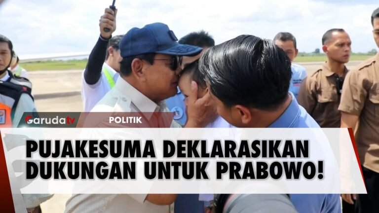 Momen Prabowo Hadiri Deklarasi Dukungan Pujakesuma di Jambi