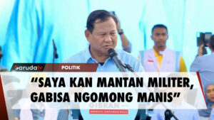 Prabowo Subianto Pilih Bicara Sesuai Fakta Dibanding Tabur Janji Manis