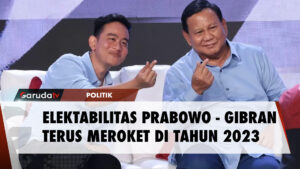 Survei LSI: Presentase Elektabilitas Prabowo - Gibran Terus Meroket