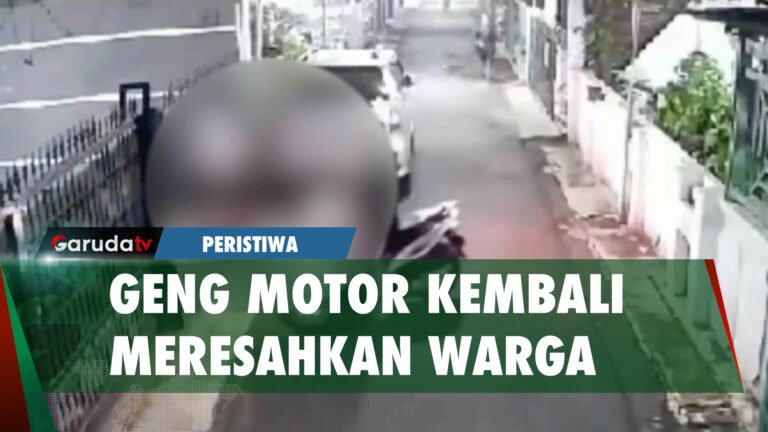 Geng Motor Kembali Berulah, 1 Remaja Jadi Korban