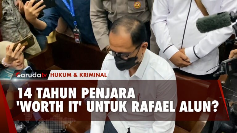 Tok! Hakim Vonis 14 tahun Penjara untuk Rafael Alun