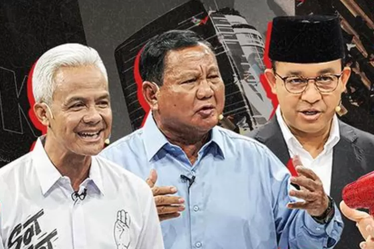 Peta Kekuatan Prabowo, Ganjar dan Anies Jelang Debat Capres ke Tiga