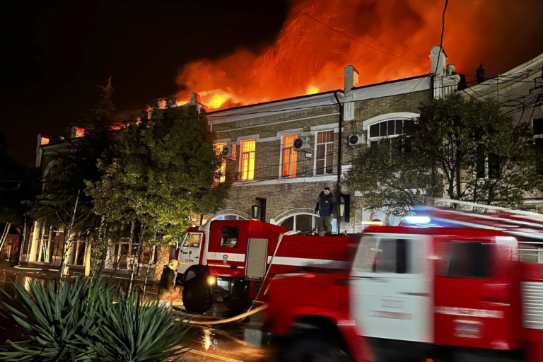 Galeri Seni Nasional Abkhazia Terbakar, Hanguskan 4.000 Karya Seni