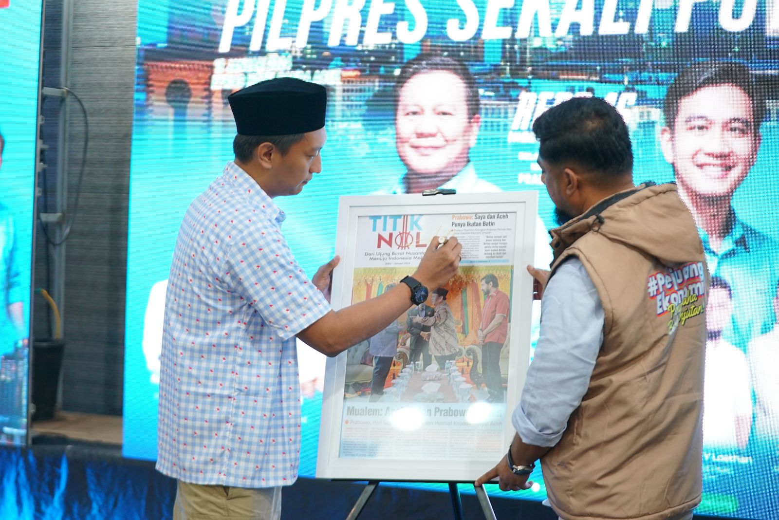 Menangkan Prabowo-Gibran, Repnas Aceh Deklarasikan Gerakan Pilpres Satu Putaran