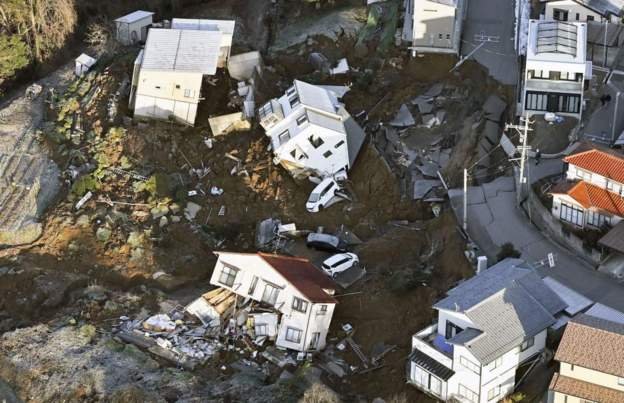 Gempa Bumi Magnitudo 7,6 Guncang Ishikawa Jepang, 30 orang Tewas