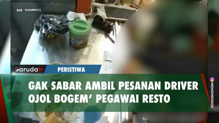 Mau 'Nyelak' Antrian, Driver Ojol Ini Tega Pukul Karyawati Resto