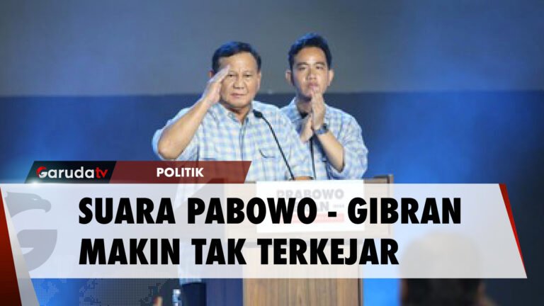 Hasil Real Count KPU Sudah 74% Prabowo - Gibran Kokoh di Posisi Puncak