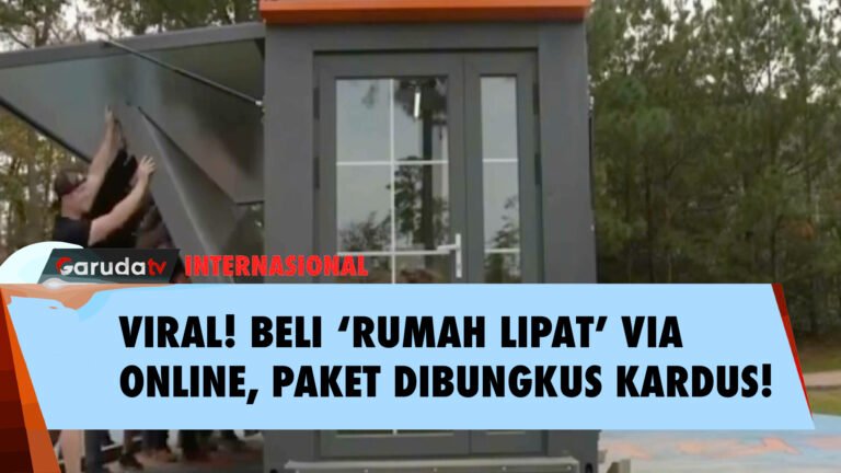 Beli Rumah Online, Pria ini Dapat Paket Jumbo Berisi 'Rumah Lipat'