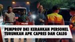Masuki Masa Tenang, APK Caleg Dan Capres Serentak Diturunkan di Jakarta