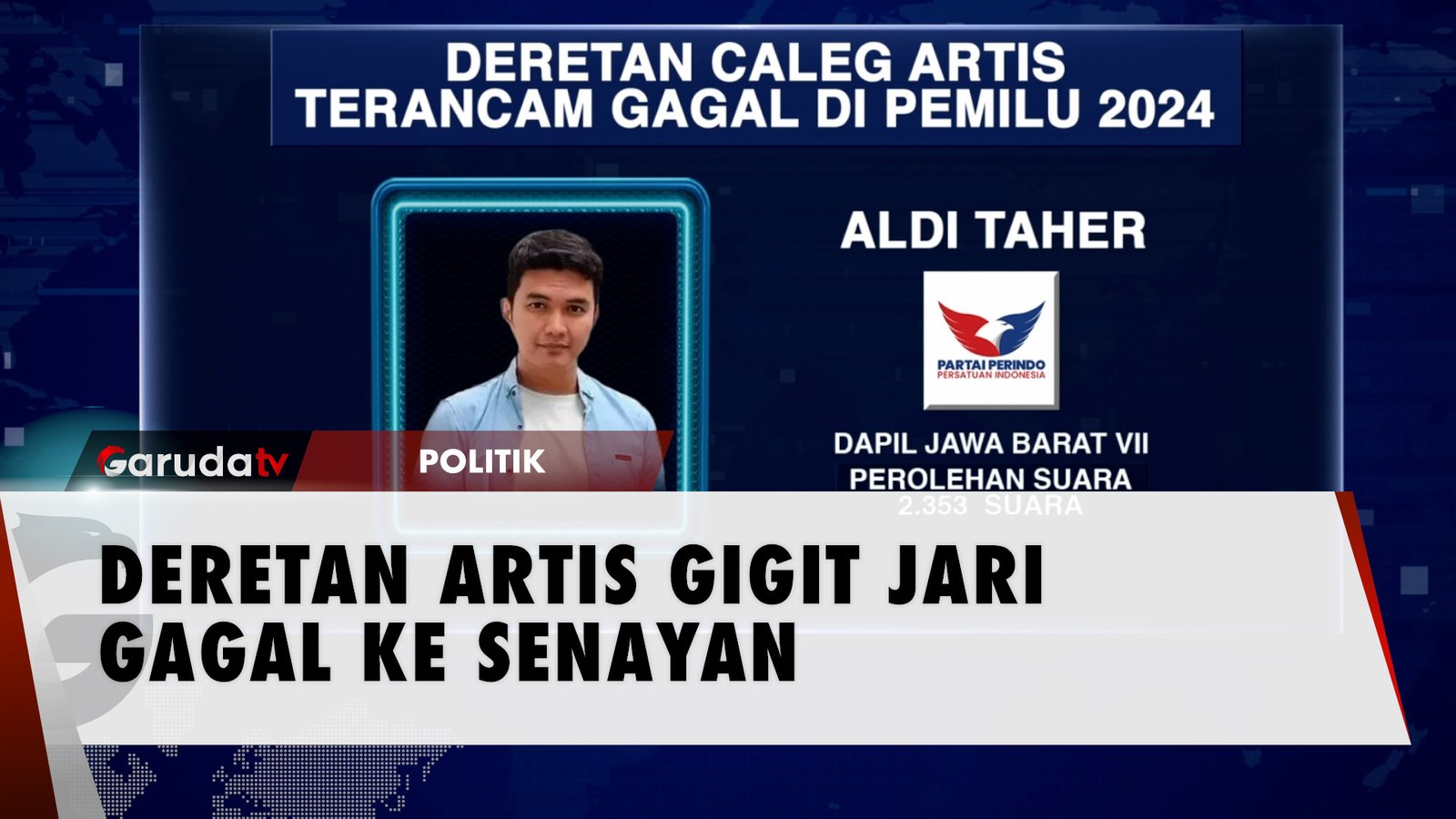 Ini Deretan Caleg Artis yang Terancam Gagal Melaju ke Senayan